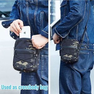 Sac à bandoulière multifonctionnel camouflage anti-odeur avec serrure à combinaison - Product Image 6