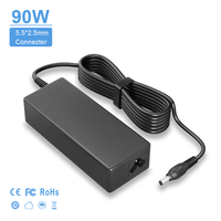 Alimentation de remplacement 19V 4.74A DC 5.5*2.5mm Chargeur 90W Adaptateur secteur pour ordinateur portable Toshiba