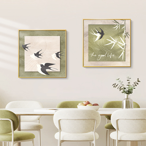Elegant Decorative Painting with a <b>Clock</b> <b>Wall</b> Art for Decoration Interior House Romantic and Retro Style Home <b>Wall</b> <b>Decor</b> - Product Image 1