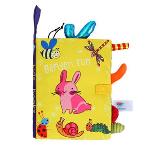 Papier son intéressant pour enfants, <span class=keywords><strong>livre</strong></span> éducatif stéréo, en tissu, queue d'animaux, jeu d'exercice souple, jeu - Product Image 2