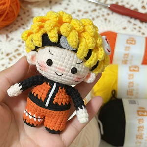 Muñecas <span class=keywords><strong>de</strong></span> Ganchillo Personalizadas, Adornos <span class=keywords><strong>de</strong></span> Peluche <span class=keywords><strong>de</strong></span> Anime Hechos a Mano, Regalos Ideales para Colección y Festivales - Product Image 2