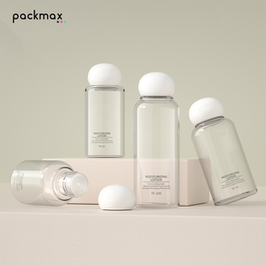 Botellas recargables transparentes de PETG de 15-250 ml con tapa de rosca y tapón interno, para tónico y esencia hidratante - Product Image 4