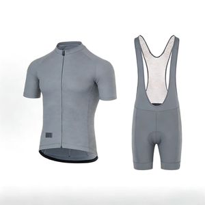 Ensemble de maillot de cyclisme professionnel grande taille à séchage rapide et short à bretelles léger avec rembourrage absorbant les chocs et extensible dans quatre directions - Product Image 2