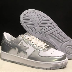 <span class=keywords><strong>Zapatillas</strong></span> de Running Estilo Bapees para Hombre, Cuero Sintético, Algodón, Camuflaje, Transpirables, Diseño de Tiburón, Duraderas, con Función de Masaje - Product Image 2