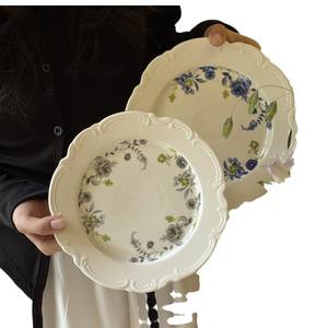 Assiette de cuisine en céramique pour desserts et fruits, fournisseur chinois, vente chaude - Product Image 1