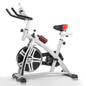 Bicicleta magnética para adultos, bicicleta fitness física para ciclismo, equipamento para academia, exercícios, frequência cardíaca, bicicleta giratória