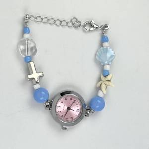 Nuevo Reloj de Pulsera de Cuentas de Cerámica para Mujer, Reloj de Pulsera Tejido a Mano - Product Image 1