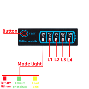 1S-8S 18650 Li-ion <strong>Lithium</strong> 5-30V <strong>Lead</strong> <strong>Acid</strong> <strong>Battery</strong> Level Indicator Tester <strong>LCD</strong> <strong>Display</strong> Meter <strong>Module</strong> Capacity Voltage Meter - Product Image 3