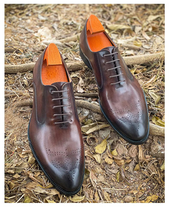 Zapatos de Vestir Formales para Hombre, Estilo Oxford Casual, Sin Cordones, Punta en Pico, Microfibra de Cuero, Impermeables, Transpirables, con Soporte de Arco - Product Image 1