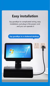 เทอร์มินัลการชำระเงิน N2840 15.6นิ้ว2 + 32กิกะไบต์ลงทะเบียนกรณีระบบ POS ร้านอาหารสั่งทั้งหมดในอุปกรณ์ POS - Product Image 6