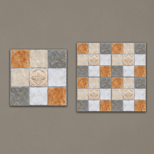 Dalles de parking en porcelaine numérique rustique effet pierre 16x16 pouces 12mm, robustes pour l'extérieur, jardin et balcon - Product Image 4