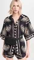 Sac banane femme en raphia crocheté noir et naturel, style bohème, tendance été 2024, le plus vendu