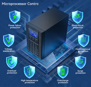 SKE Venta al por Mayor UPS Externo Monofásico <span class=keywords><strong>de</strong></span> 3kva con Batería <span class=keywords><strong>de</strong></span> Plomo-Ácido 220V para Aplicaciones Informáticas, UPS en Línea <span class=keywords><strong>de</strong></span> China - Product Image 5