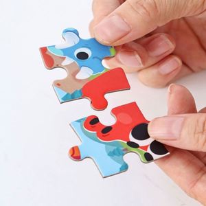 Rompecabezas Magnético Educativo de Cartón con 3 Libros Temáticos Integrados, Regalo para el Desarrollo y Aprendizaje - Product Image 5