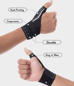 Bandes de maintien de poignet respirantes et compressives en nylon pour le fitness - Product Image 6