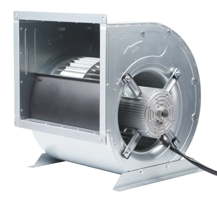 10-10 600W-4 Ac Multifunctionele/Multi Voorwaarts Gebogen Ventilatie Uitlaat Ventilator Dubbele Inlaat Waaier Centrifugale Ventilatoren