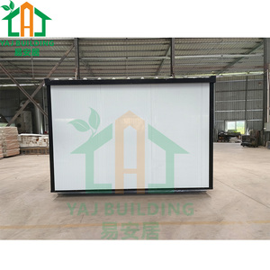 Cabin nhà OEM ODM cửa hàng nhỏ cafe trang web văn phòng tạm thời phòng nghỉ ngơi đồ nội thất nhà di động nhà lô hàng container - Product Image 2