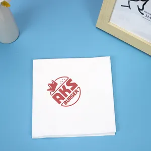 กระดาษเช็ดปากพิมพ์ลายกระดาษทิชชู่กระดาษเช็ดปากแบบมีช่องแอร์
