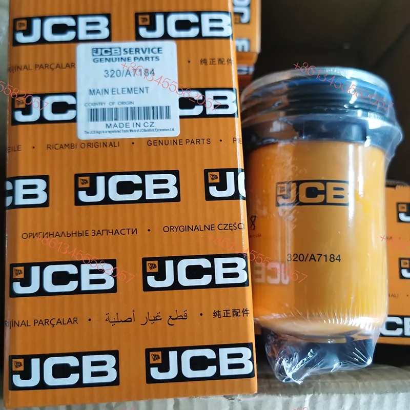 Фильтры jcb, оригинальный продукт, запчасти для грузовиков, тракторов, топливный фильтр 320/a7184 SN40846, фильтры jcb