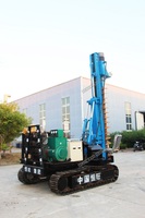 Équipement de pieux hélicoïdaux, petit vibrateur de pieux hélicoïdaux HWL300
