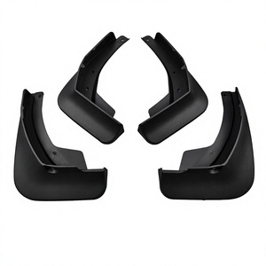 Garde-boue noirs en PP pour Volkswagen Passat Variant, protection anti-éclaboussures pour pneus, modèles 2016-2024, transmission automatique - Product Image 4
