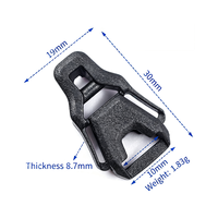 Boucle Classique Spider Z en POM, Clip de Remplacement Rapide pour Cordon Élastique de 4,5 mm, Portable et Léger pour Sac à Dos MYOG