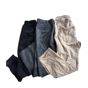 Top Grade Ukay Ukay Thirft Mens Trousers Second Hands Causal Cotton Pants Used Men Clothes