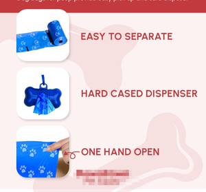 Bolsas de Plástico Ecológicas y Sostenibles para Excremento de Perro, Impresas a Medida, con Dispensador para Perros, Gatos, Animales Pequeños y Aves - Venta al Por Mayor - Product Image 6