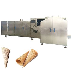 Electric Crispy Egg <b>Roll</b> Waffle Cone Maker <b>Machine</b> Production Line - Product Image 2