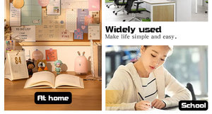 Printer termal Mini portabel 210MM, Printer USB termal foto tanpa kabel, Printer faktur murah portabel Android A4 - Product Image 3