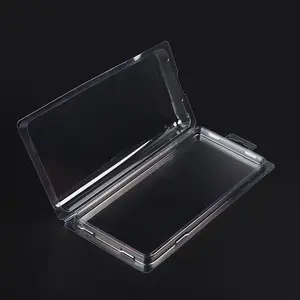 PVC PET clear clam shell blister packaging tray for coin cosmetics action figure blister packaging