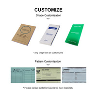 Carnet de factures personnalisé avec finition gaufrée, couleur CMYK, duplicata, pour reçus, papier autocopiant, bloc de commandes, achats en espèces, modèle A4
