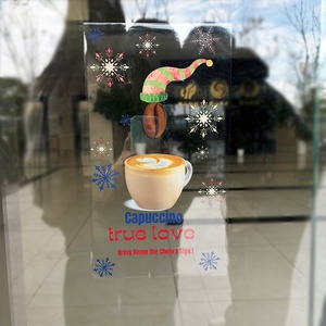 Bán Buôn Giá Rẻ Tùy Chỉnh Cửa Sổ Tĩnh Bám Dán Nhãn Không Thấm Nước UV Chống Lại Trong Suốt Vinyl Dán Cho Cửa Kính - Product Image 2