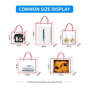 Bolsas de Regalo Rosas Personalizadas para Ropa de Lujo, Bolsas de Papel para Compras con Asas para Ropa - Product Image 6