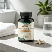Capsules de gestion du poids au thé vert de haute qualité, saveur fruitée, suppléments nutritionnels énergisants pour adultes, hommes et femmes