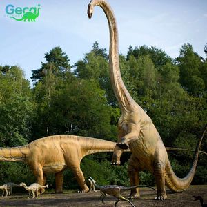 Dinosaurio Animatrónico de Resina con Cuello Largo, Brachiosaurus, para Parques de Diversiones Gecai, con Control Automático y Sonidos Realistas - Product Image 2