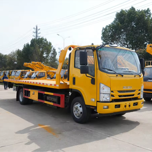 ISUZU Wrecker 5.8 mètres G70 plaque d'acier haute résistance plaque de poinçonnage capacité de 4 tonnes 20 mètres de câble métallique en acier camion de remorquage - Product Image 2