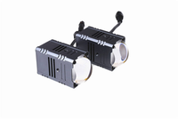 Accessoires d'éclairage pour moto, système d'éclairage LED auxiliaire pour voiture X1GTS, faisceau avant haut/bas double mini IP68 étanche 6000k jaune