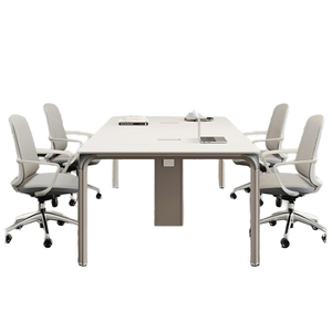 <span class=keywords><strong>Table</strong></span> <span class=keywords><strong>de</strong></span> conférence moderne blanche, <span class=keywords><strong>table</strong></span> <span class=keywords><strong>de</strong></span> réunion en bois <span class=keywords><strong>de</strong></span> luxe pour 8, 10, <span class=keywords><strong>12</strong></span> personnes, grand bureau rectangulaire pour salle <span class=keywords><strong>de</strong></span> réunion - Product Image 6