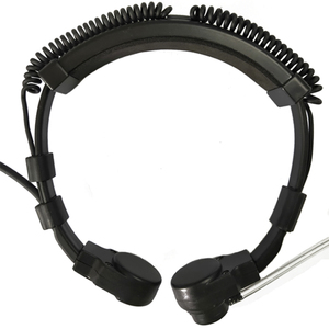 Headset In-Ear Amplifier Suara OEM dengan Mikrofon Throat, Tahan Air IPX-4 dan Antarmuka 3.5mm untuk Komunikasi - Product Image 3