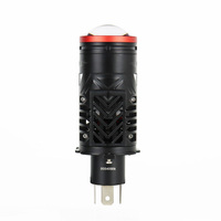 LANSEKO Ampoules de phares haute puissance 60W 12000LM 12V Plug and Play T05 H4 Ampoule de lentille de projecteur de phare LED pour voiture moto