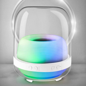 Loa Không Dây Đèn Thở Thiết Kế Thời Trang Loa Bluetooth Siêu Trầm Di Động Đài <span class=keywords><strong>Fm</strong></span> Tf <span class=keywords><strong>Usb</strong></span> - Product Image 5