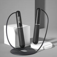 Corde à sauter connectée en silicone, rechargeable, unisexe, de haute qualité, personnalisable, avec contrôle par application intelligente et réglage du comptage numérique