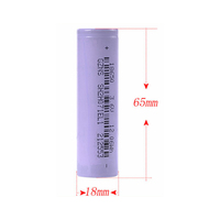 Sel Baterai Lithium Isi Ulang 3.7V 18650 3500mah 1500mAh 2500mah 3000mAh Baterai Silinder