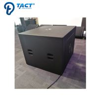 Système de sonorisation professionnel 1700W en contreplaqué de bouleau avec subwoofer 18 pouces pour événements intérieurs et extérieurs