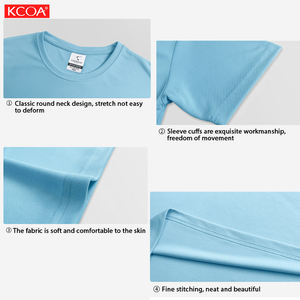 T-<span class=keywords><strong>shirt</strong></span> décontracté OEM, t-shirts unis en polyester doux, impression personnalisée, logo par sublimation, t-<span class=keywords><strong>shirt</strong></span> Dry Fit pour hommes - Product Image 4