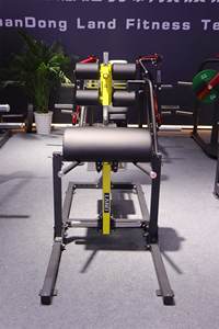 เครื่อง <span class=keywords><strong>GHD</strong></span> สำหรับบริหารกล้ามเนื้อสะโพกและหลังส่วนล่าง พร้อมโครงสร้างแข็งแรงรับน้ำหนักได้ 97 กก. - Product Image 4