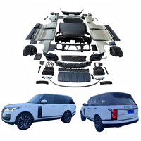 Kit de carrosserie de luxe en plastique et aluminium de haute qualité pour pare-chocs avant/arrière, à clipser, neuf, garantie 1 an
