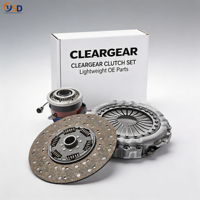 Kit d'embrayage complet de haute qualité pour voiture, comprenant plateau de pression, disque d'embrayage et butée d'embrayage, 240 mm, 3 cannelures, pour véhicule