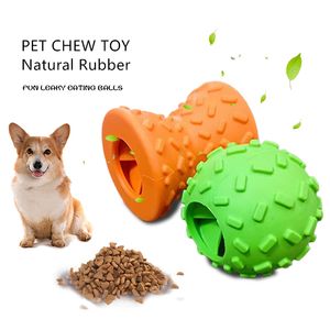 Interactive Natural Rubber Durable Tooth Cleaning Pet <b>Dogs</b> Feeder Leakage Food <b>Treat</b> Training Chew Snack Toys Wholesale - Product Image 1